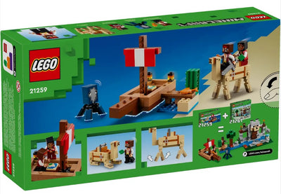 LEGO® Minecraft® #21259: The Pirate Ship Voyage