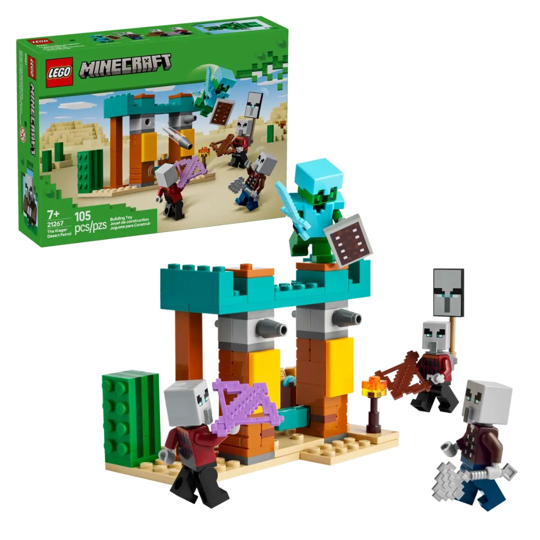 LEGO® Minecraft® #21267: The Illager Desert Patrol