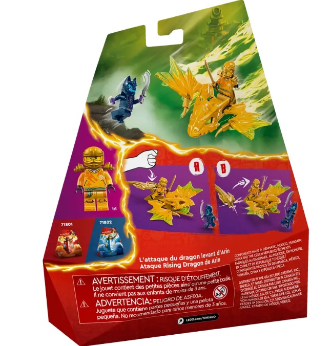LEGO® NINJAGO® #71803: Arin's Rising Dragon Strike – Krazy Caterpillar