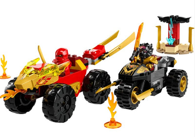 LEGO® NINJAGO® #71789: Kai and Ras's Car and Bike Battle