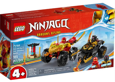 LEGO® NINJAGO® #71789: Kai and Ras's Car and Bike Battle