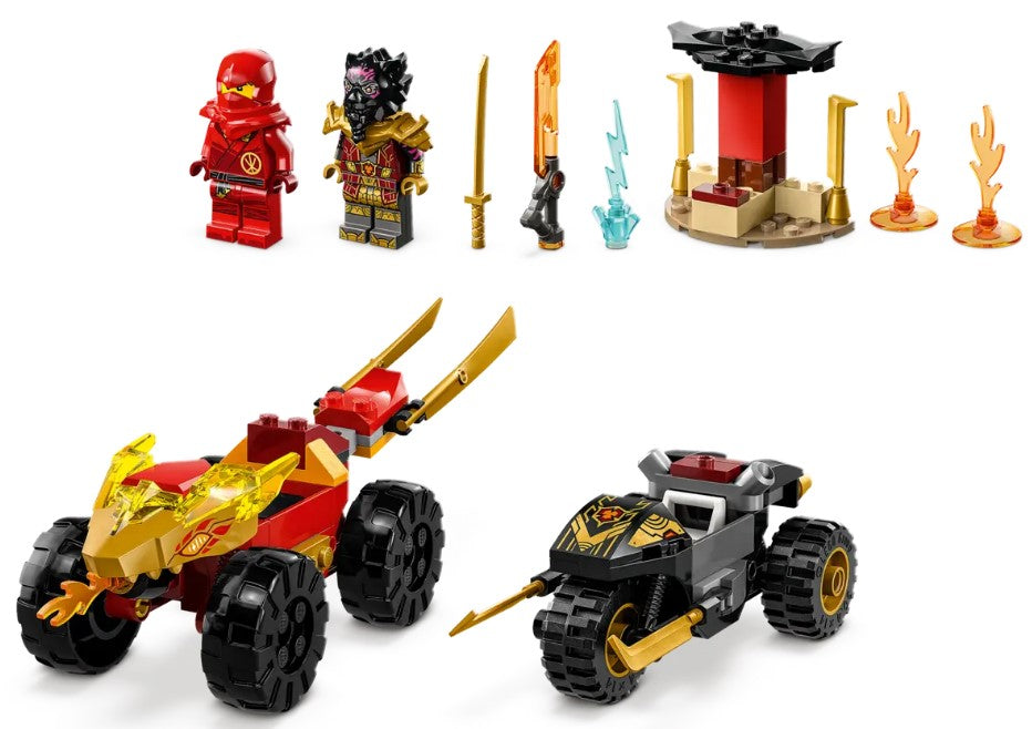 LEGO® NINJAGO® #71789: Kai and Ras's Car and Bike Battle