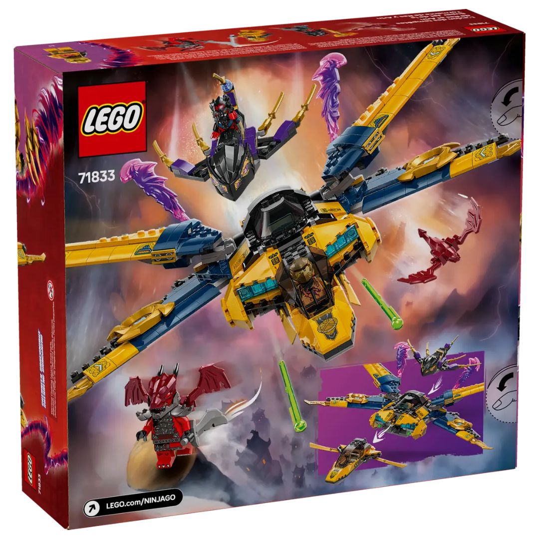 LEGO® NINJAGO® #71833: Ras and Arin's Super Storm Jet