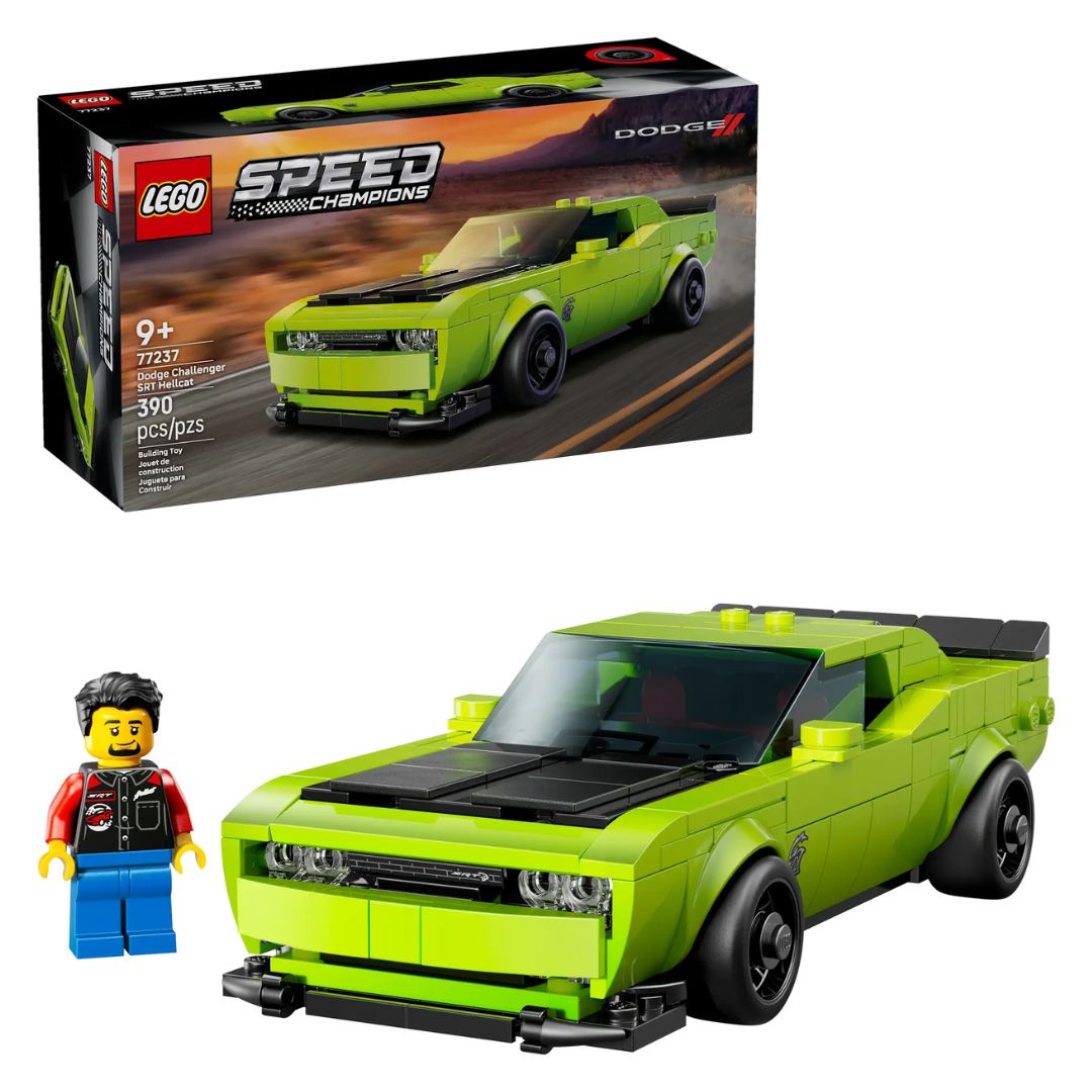 LEGO® Speed Champions #77237: Dodge Challenger SRT Hellcat Sports Car