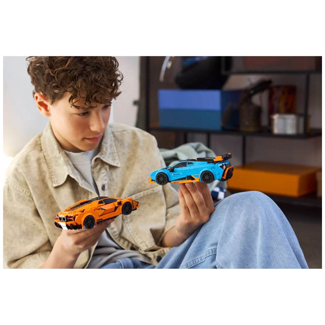 LEGO® Speed Champions #77238: Lamborghini Revuelto & Huracán STO