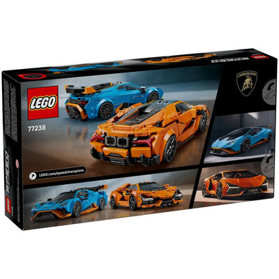 LEGO® Speed Champions #77238: Lamborghini Revuelto & Huracán STO