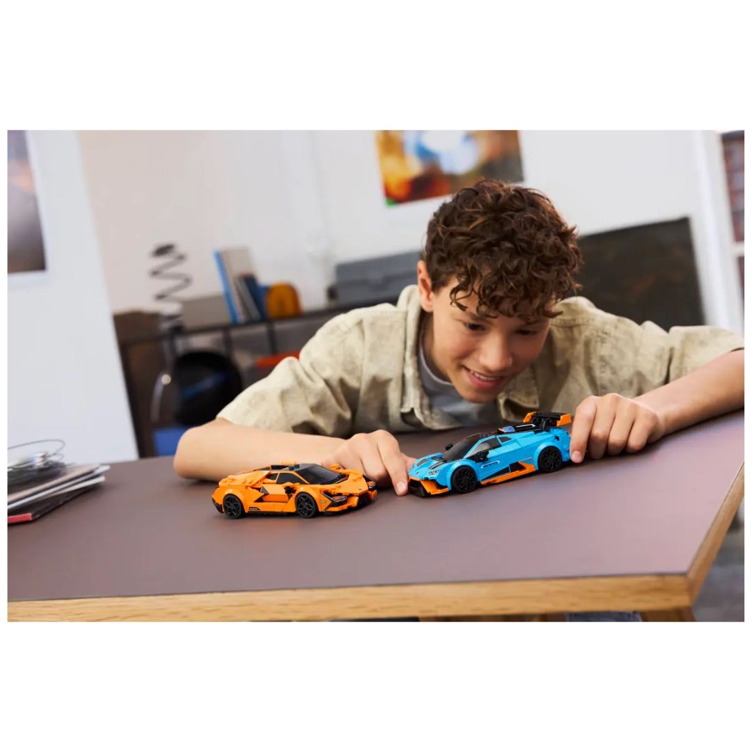 LEGO® Speed Champions #77238: Lamborghini Revuelto & Huracán STO