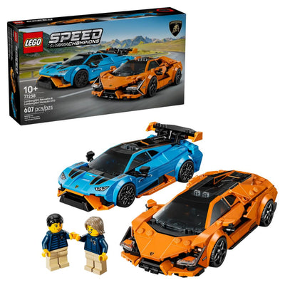 LEGO® Speed Champions #77238: Lamborghini Revuelto & Huracán STO