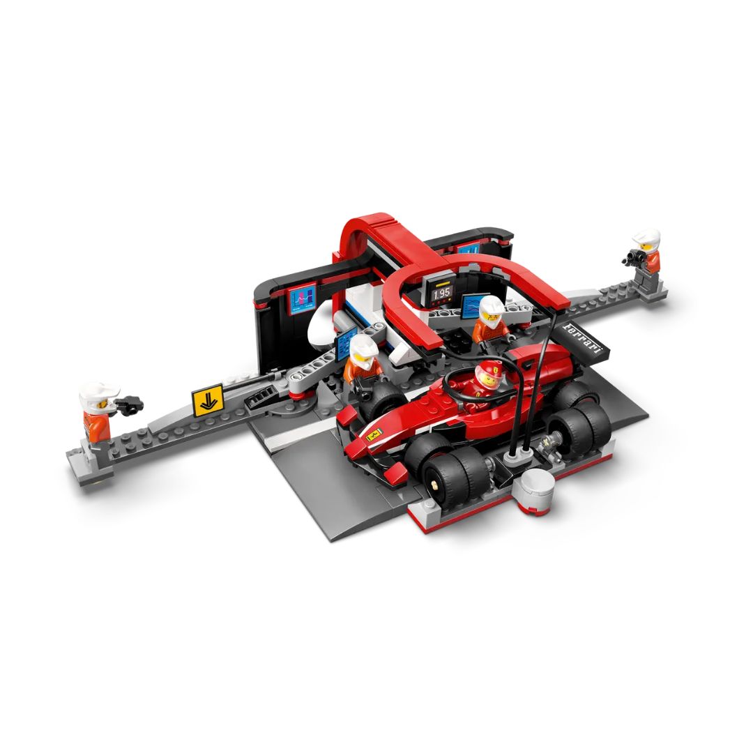 LEGO #60443: F1® Pit Stop & Pit Crew with Ferrari Car