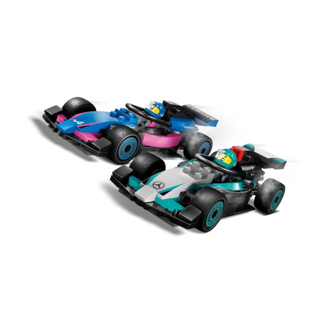 LEGO #60444: F1® Garage & Mercedes-AMG & Alpine Cars