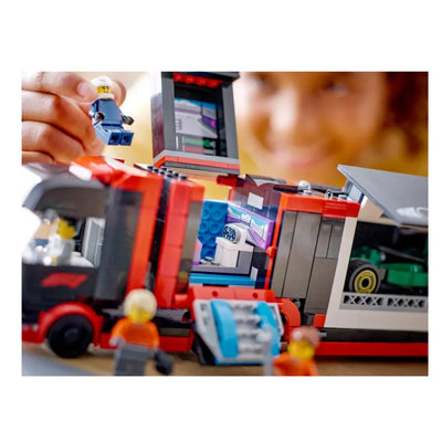 LEGO #60445: F1® Truck with RB20 & AMR24 F1® Cars