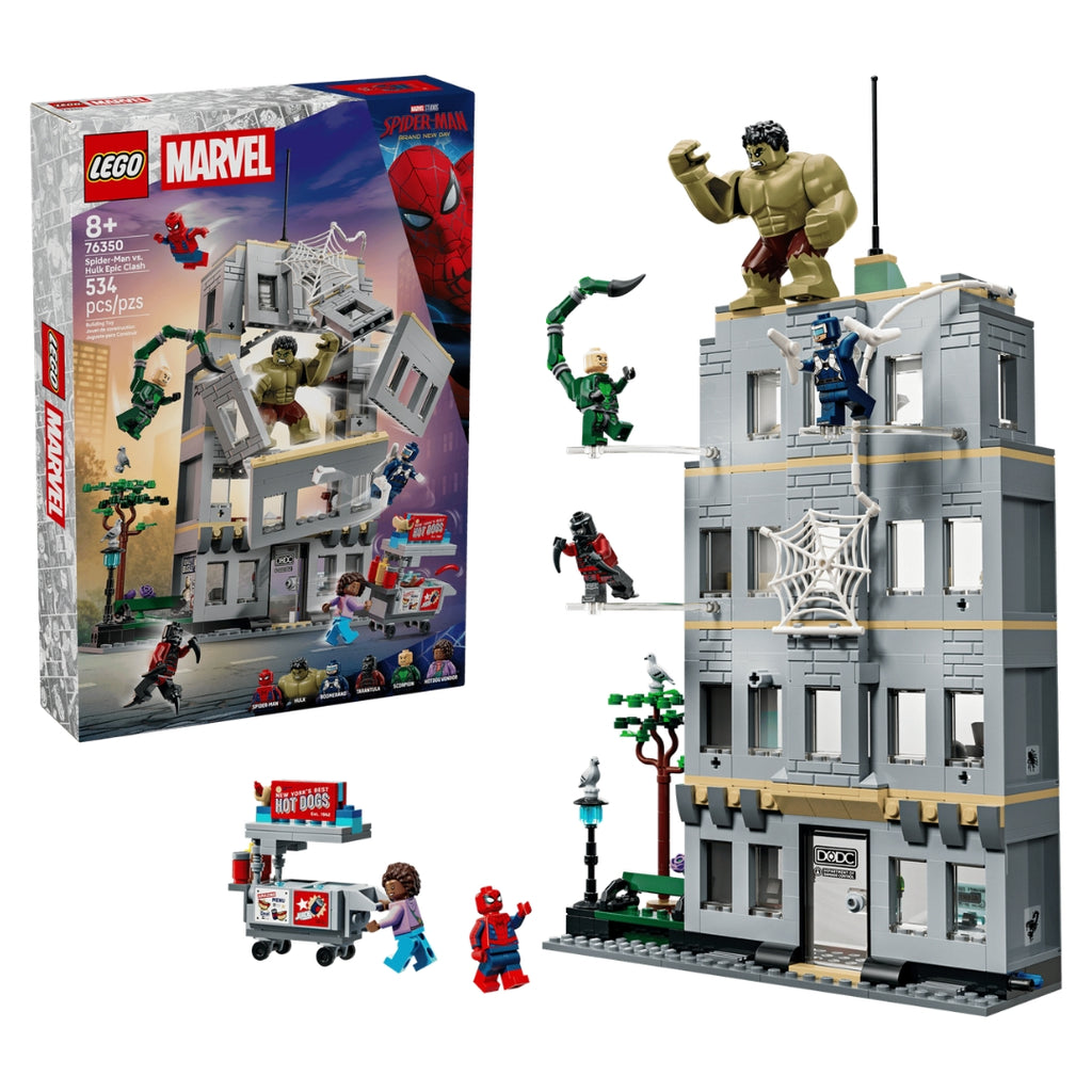 LEGO® Marvel #76350: Spider-Man vs. Hulk Epic Clash