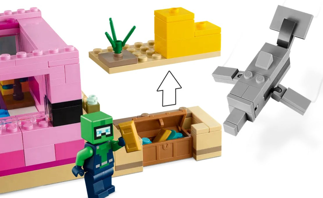 LEGO® Minecraft: 21247 The Axolotl House