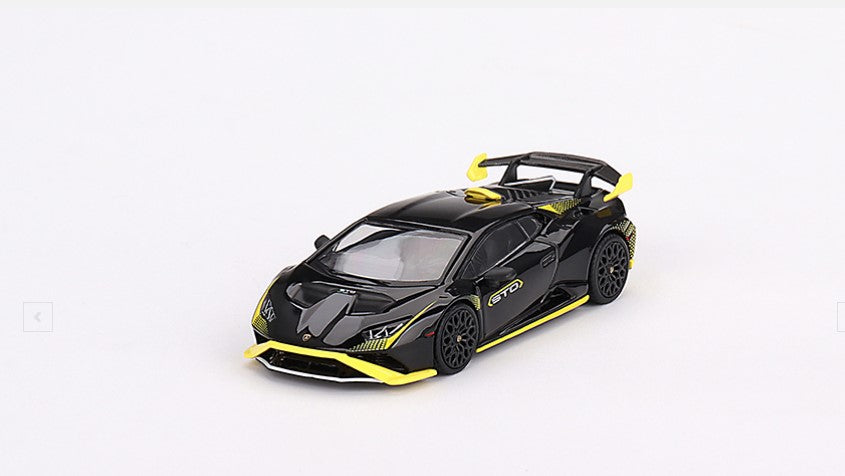 Mini GT : Lamborghini Huracán STO Nero Noctis