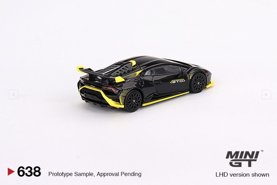 Mini GT : Lamborghini Huracán STO Nero Noctis – Krazy Caterpillar
