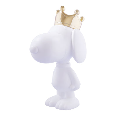 Leblon Delienne : Snoopy Crown (Matt White & Chromed gold)