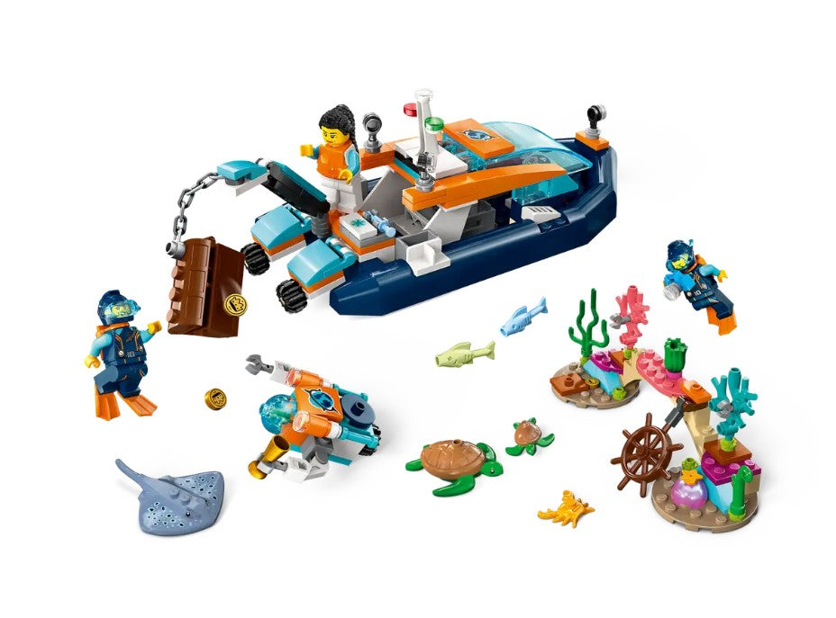 LEGO City #60377 : Explorer Diving Boat