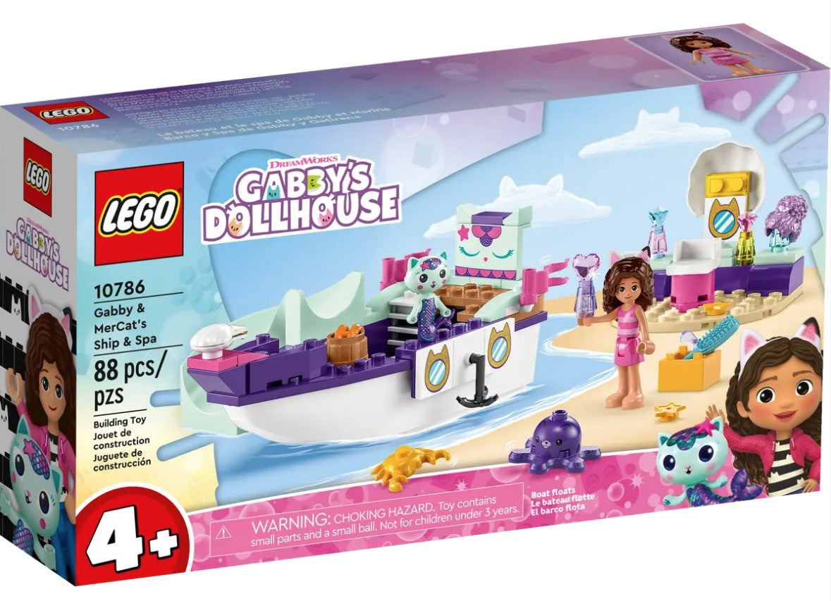 LEGO #10786 : Gabby & MerCat's Ship & Spa