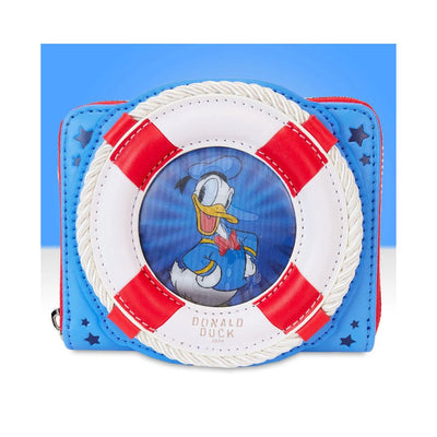 Loungefly: Disney Donald Duck 90th Anniversary Zip Around Wallet