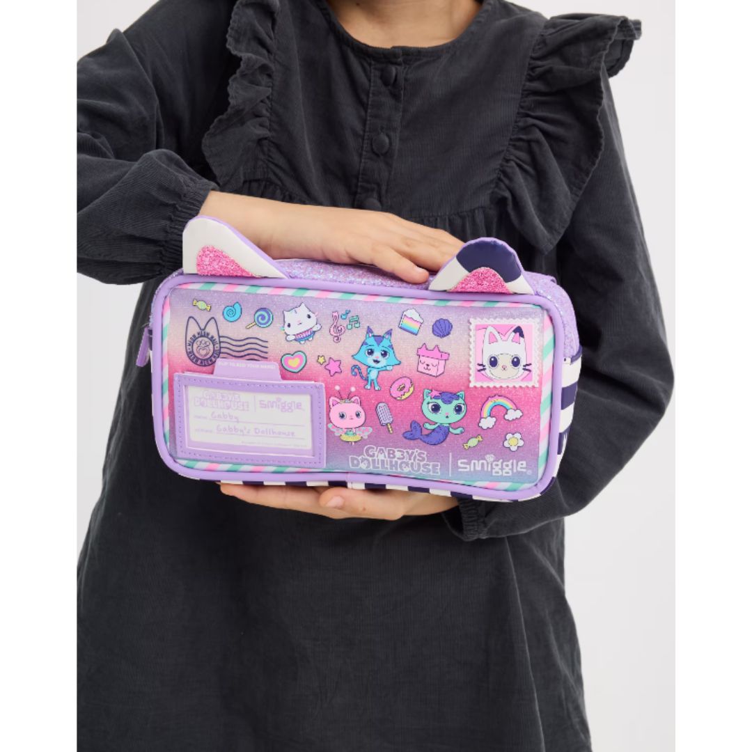 Smiggle: Gabby's Dollhouse Post Pencil Case