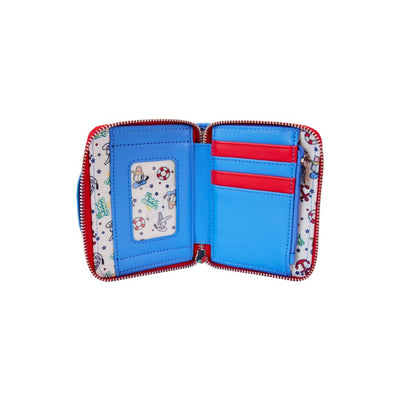 Loungefly: Disney Donald Duck 90th Anniversary Zip Around Wallet