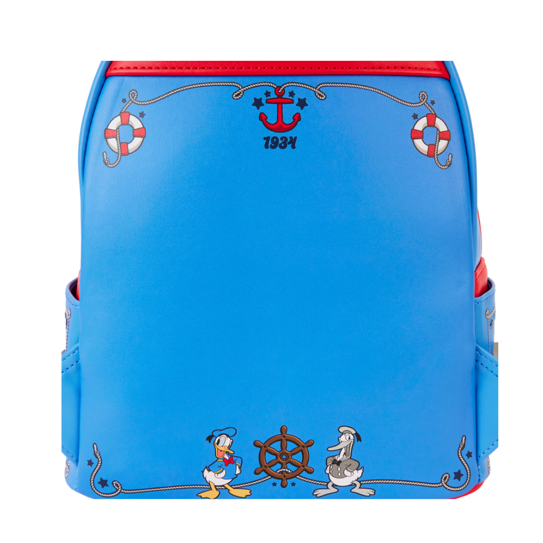 donald duck mini backpack Loungefly: Donald Duck 90th Anniversary Lenticular Mini Backpack – Krazy Caterpillar