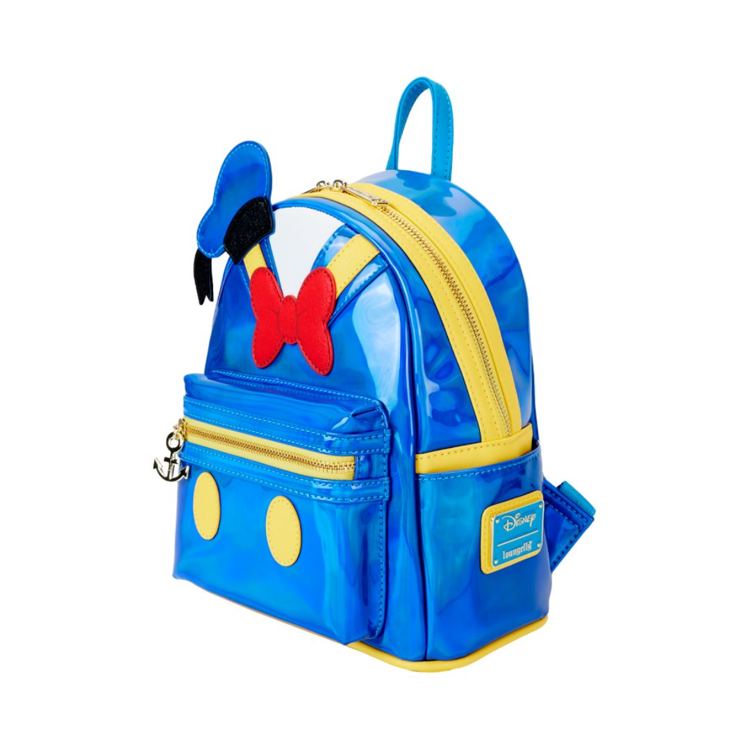 Loungefly: Donald Duck Exclusive 90th Anniversary Metallic Cosplay Mini Backpack