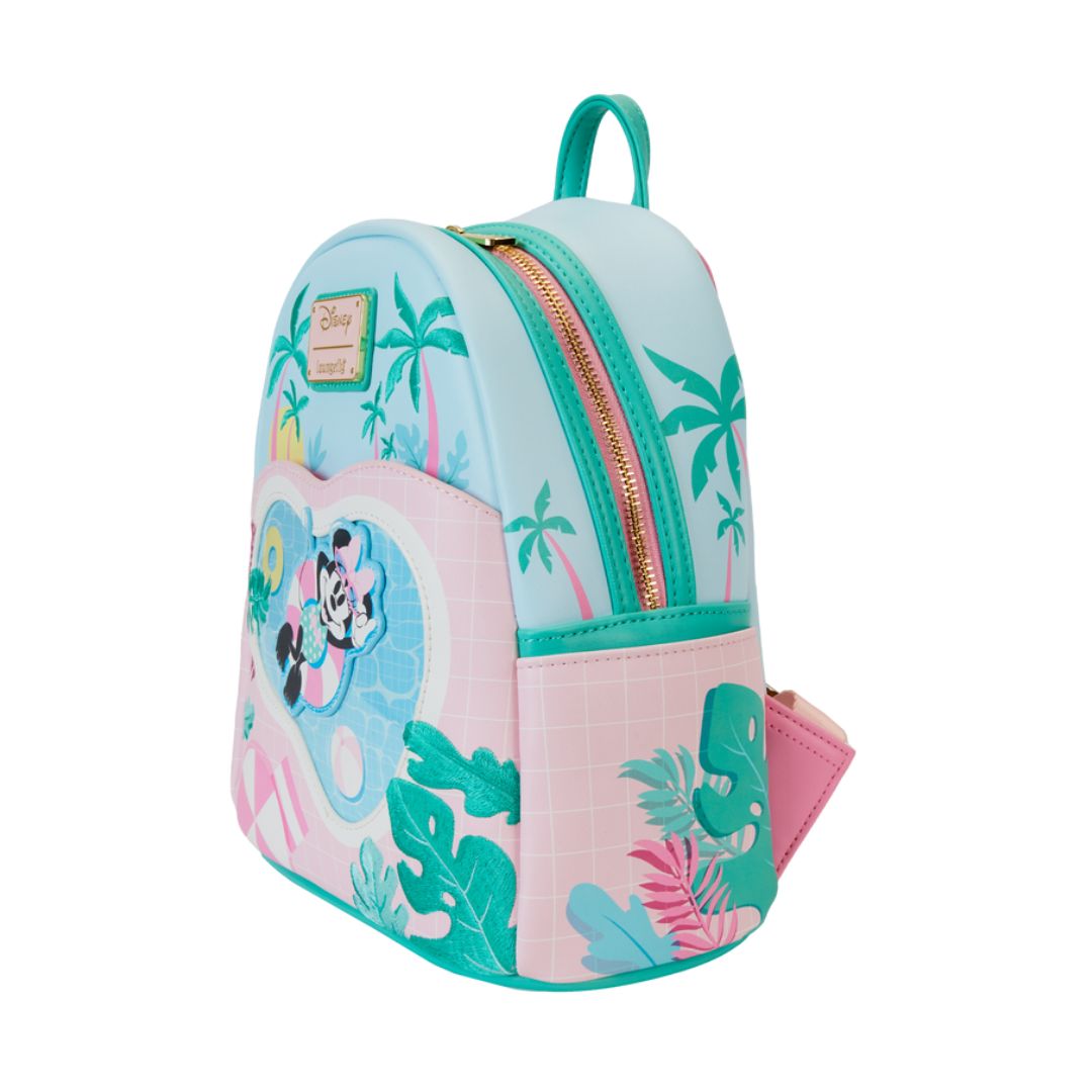 Loungefly: Minnie Mouse Vacation Style Poolside Mini Backpack