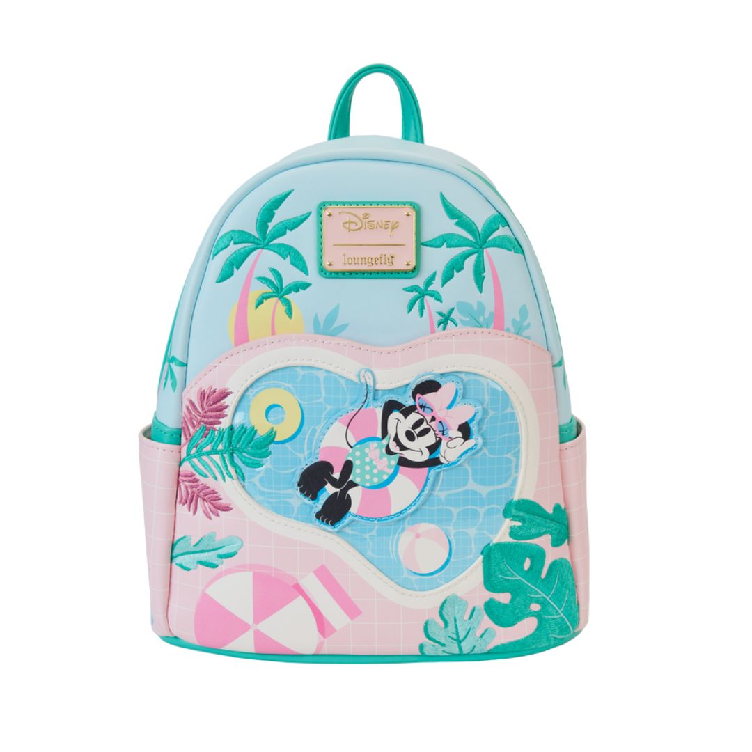 Loungefly: Minnie Mouse Vacation Style Poolside Mini Backpack