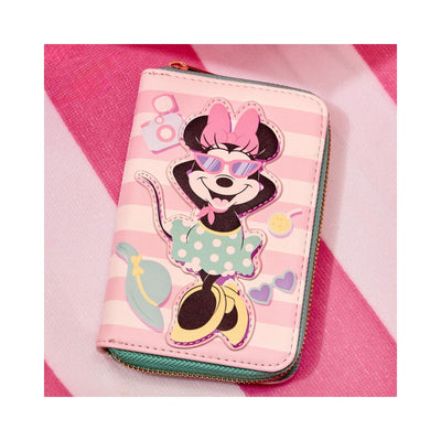 Loungefly: Minnie Mouse Vacation Style Poolside Zip Around Wallet