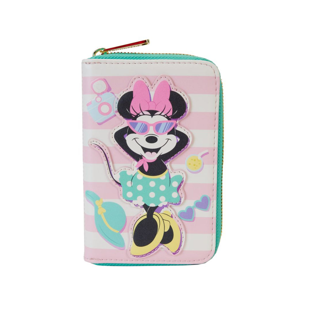Loungefly: Minnie Mouse Vacation Style Poolside Zip Around Wallet
