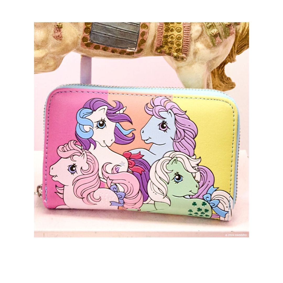 Loungefly: My Little Pony Color Block Zip Around Wallet