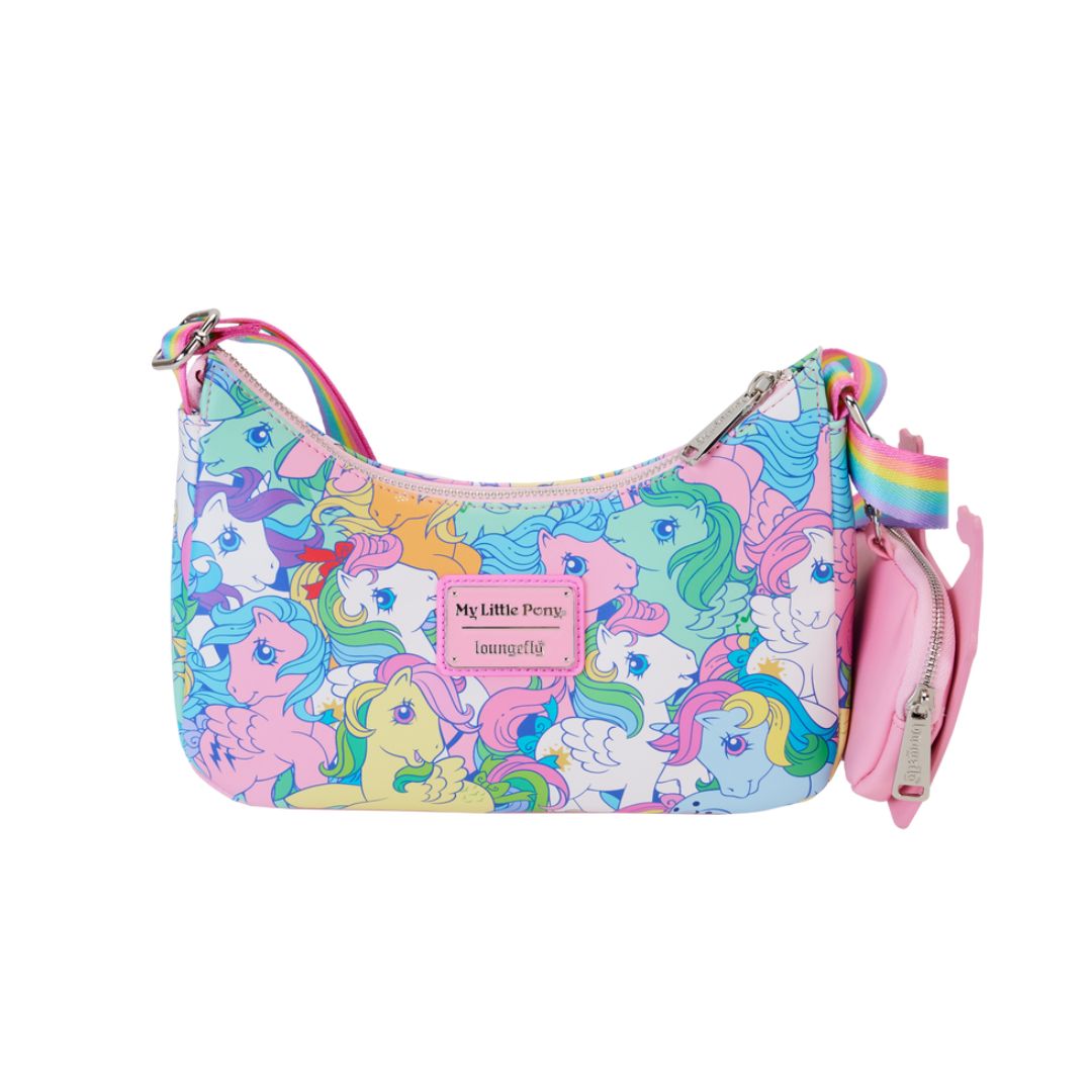 Loungefly: My Little Pony All-Over Print Crossbody Bag with Coin Bag