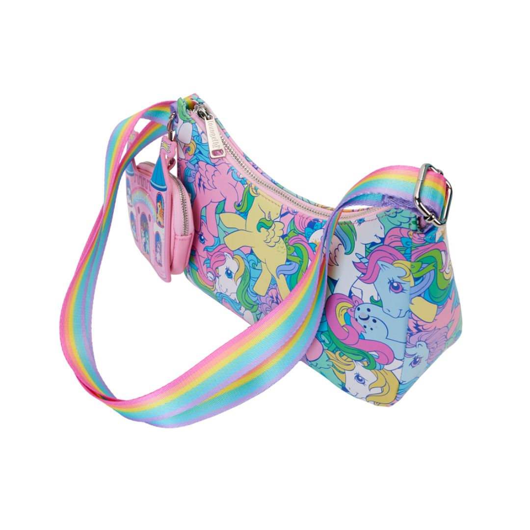 Loungefly: My Little Pony All-Over Print Crossbody Bag with Coin Bag