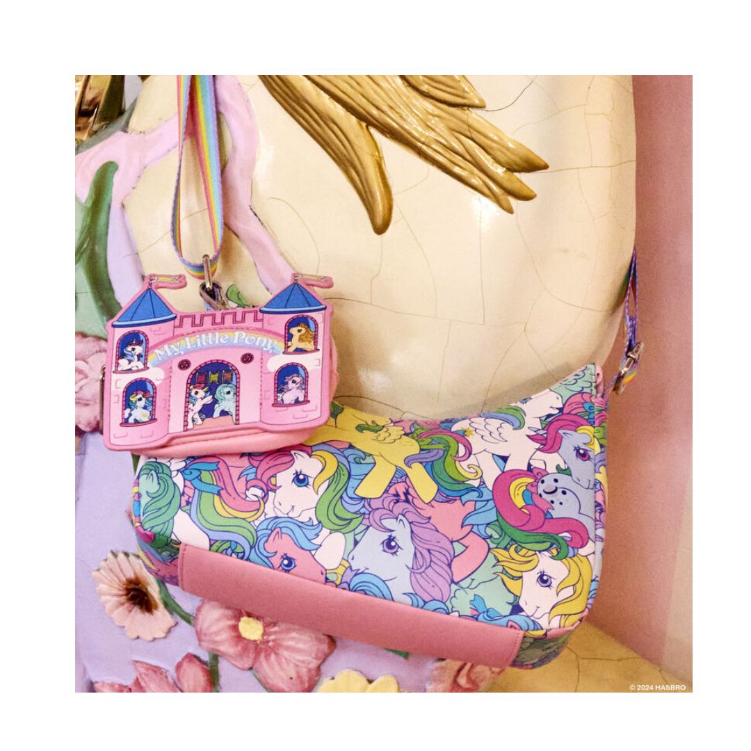 Loungefly: My Little Pony All-Over Print Crossbody Bag with Coin