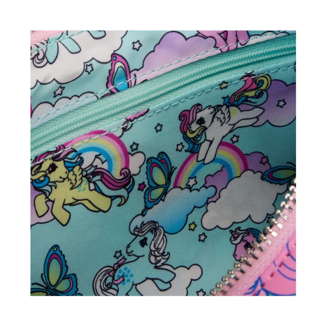 Loungefly: My Little Pony All-Over Print Crossbody Bag with Coin Bag