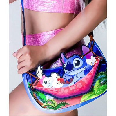 Loungefly: Stitch Camping Cuties Crossbody Bag