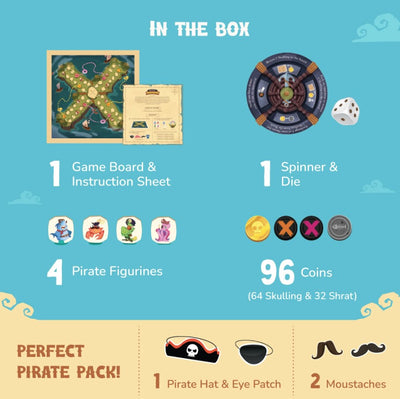 Love Dabble Pirate’s Paradise - Board Game