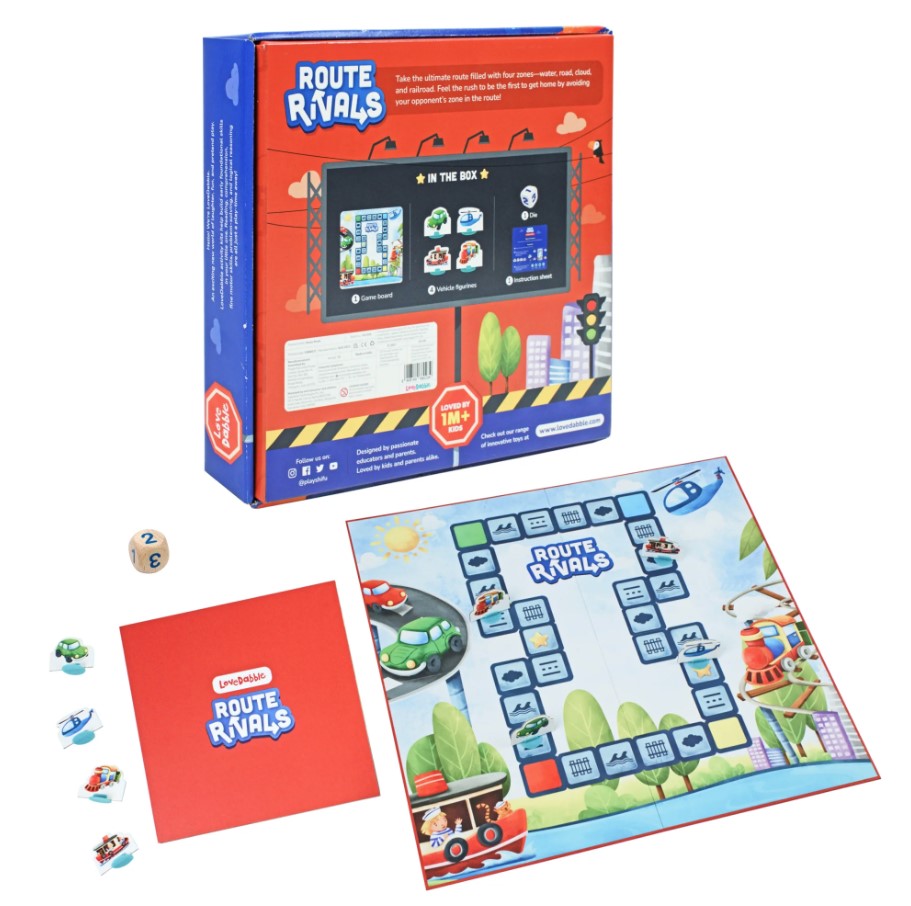 Love Dabble Route Rivals - Board Game