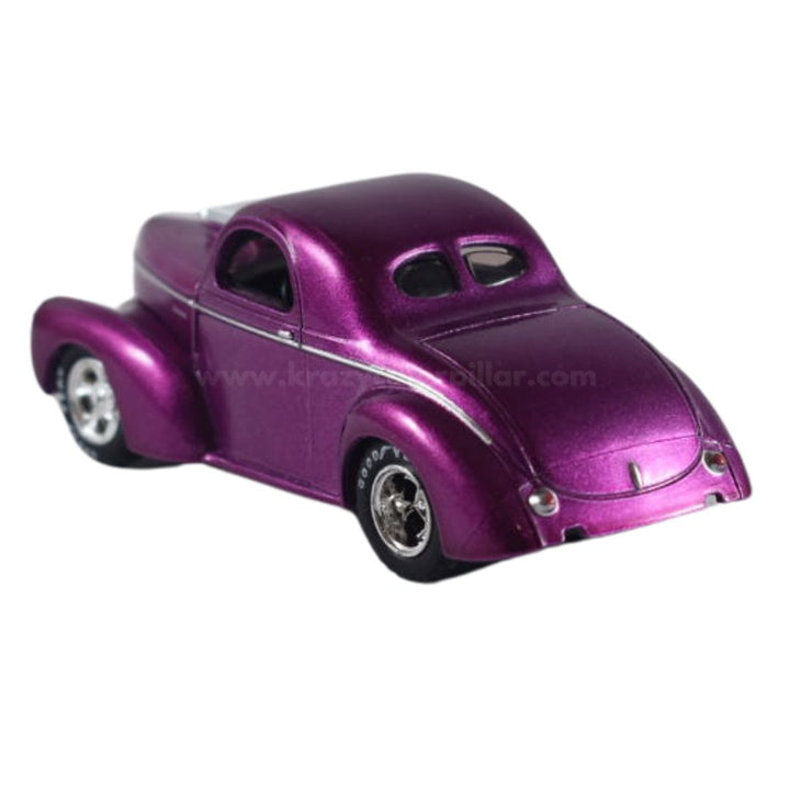 M2 Machine 1941 Willys Coupe Purple - 1:64 Die-Cast Scale Model