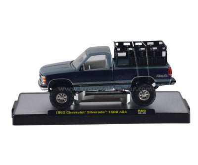 M2 Machine: 1993 Chevrolet Silverado 1500 4x4 - 1:64 Diecast Scale Model