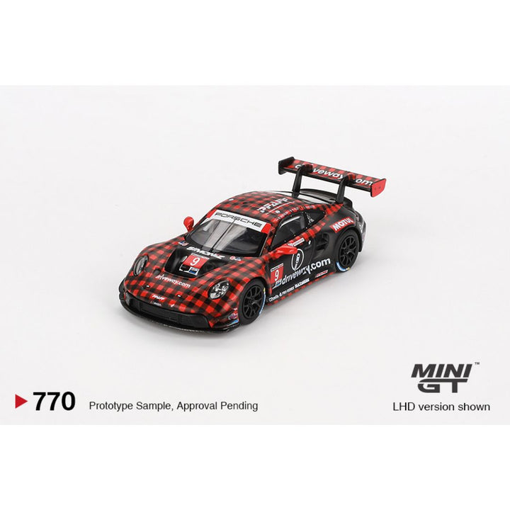 MINI GT #770 : Porsche 911 GT3 R #9 GTD PRO Pfaff Motorsports IMSA