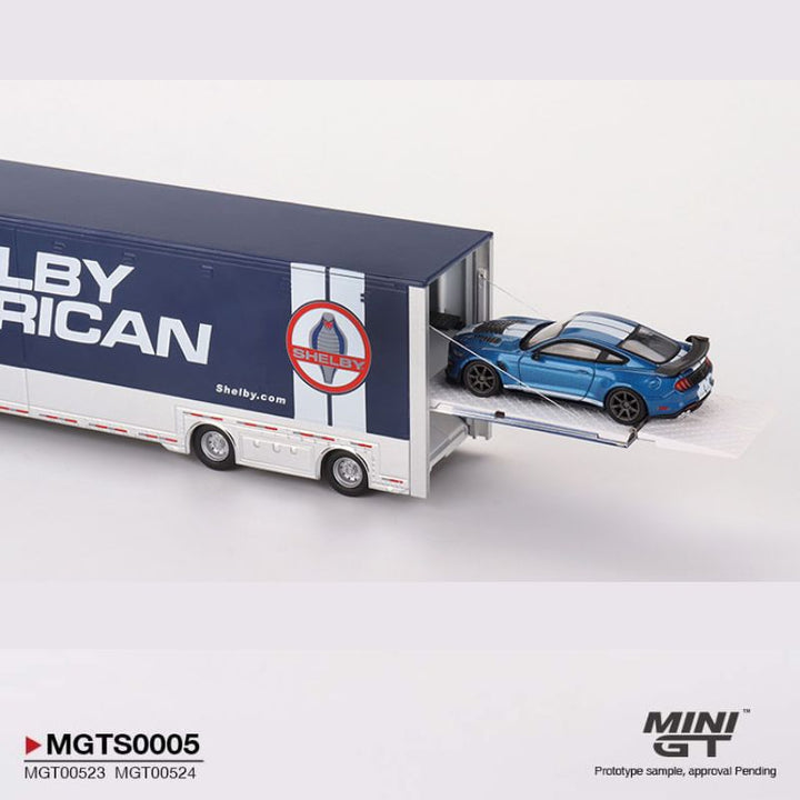 Mini GT: SHELBY Transporter Set (1:64) – Krazy Caterpillar