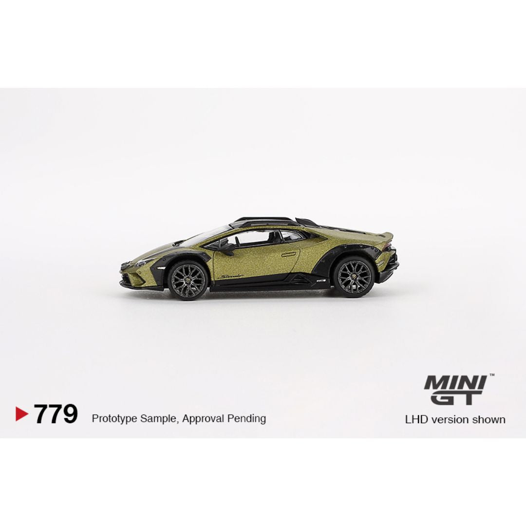 MINI GT #779: Lamborghini Huracán Sterrato Verde Gea Matt