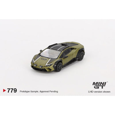 MINI GT #779: Lamborghini Huracán Sterrato Verde Gea Matt