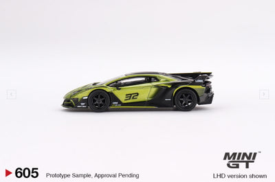 MINI GT: Lamborghini LB-Silhouette WORKS Aventador GT EVO Lime