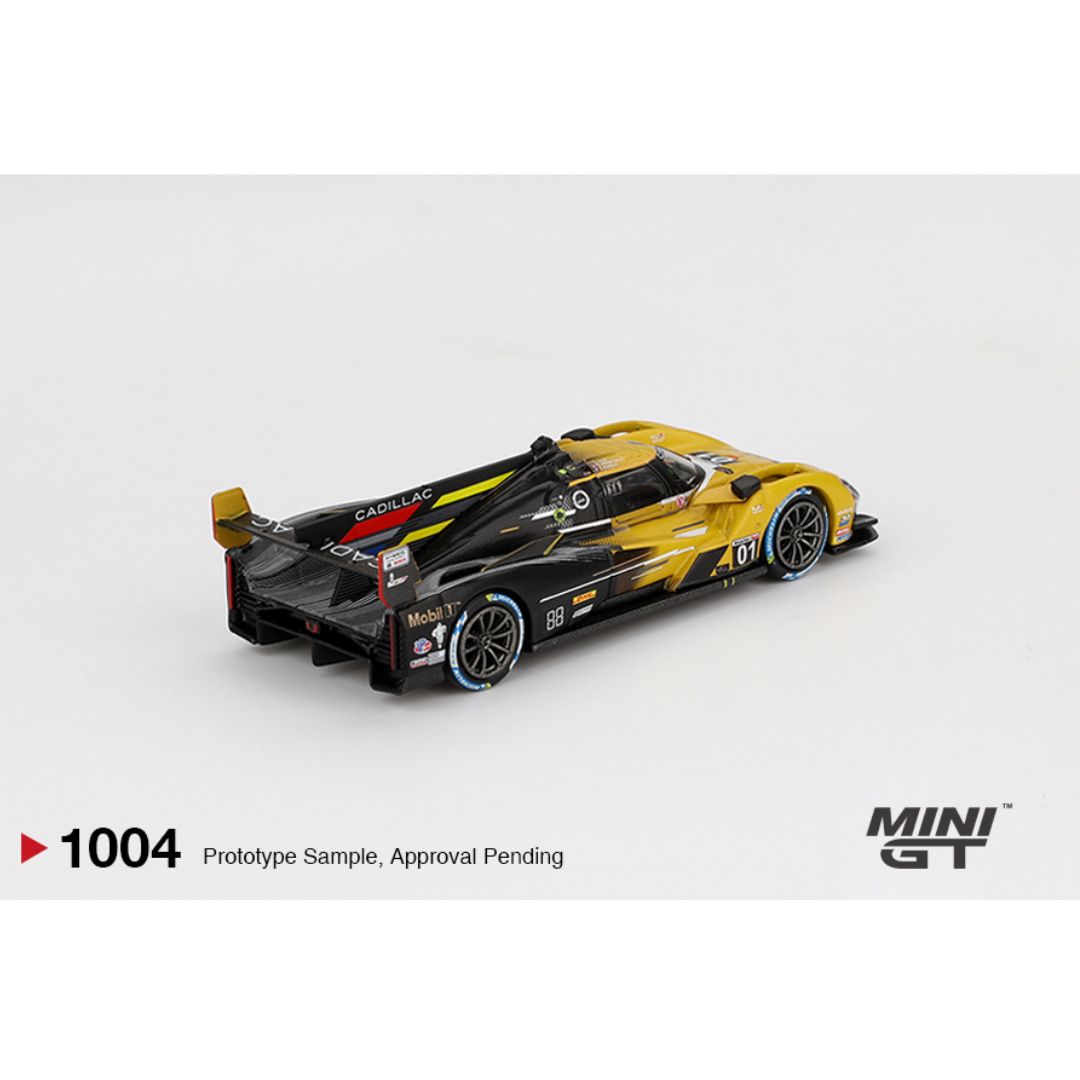 MINI GT #1004: Cadillac V-Series.R #01 Cadillac Racing 2024 IMSA Sebring 12 Hrs