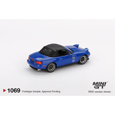 MINI GT #1069: Mazda Miata MX-5 (NA) Tuned Version Dark Blue