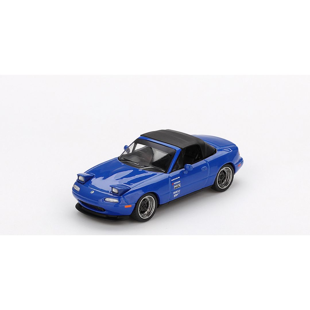 MINI GT #1069: Mazda Miata MX-5 (NA) Tuned Version Dark Blue