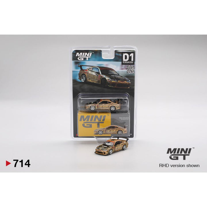 MINI GT #714BL: Nissan Silvia (S15) Top Secret D1GP – Krazy